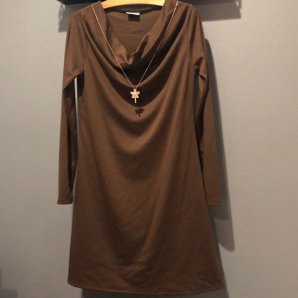 New brown dress